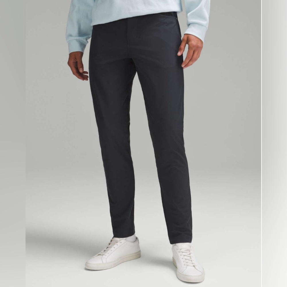 Lululemon ABC Slim-Fit Pant 28” Warpstreme Obsidian Performance Tech Golf Office